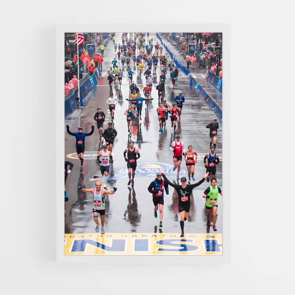 Poster Ligne d'Arrivée – affiche Athlétisme (vue 3)